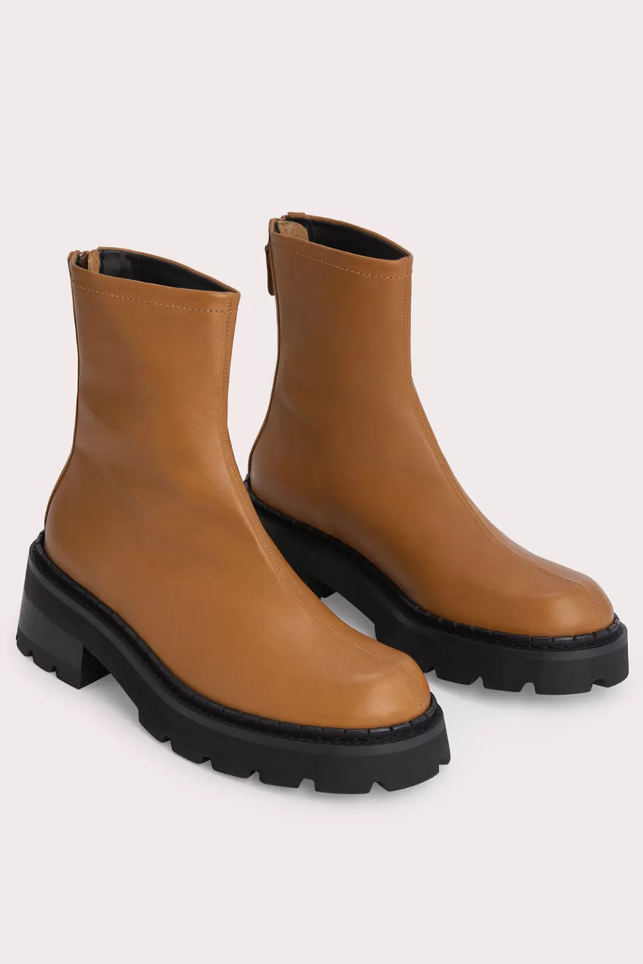 Sale Alister Peanut Butter Soft Semi Patent Leather Women Shoes