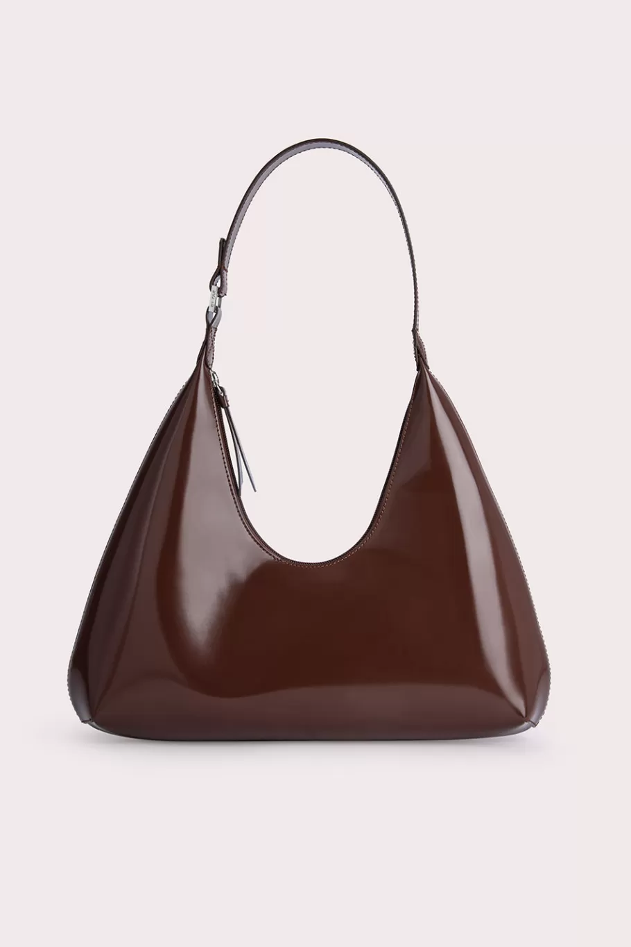 Discount Amber Sequoia Semi Patent Leather Women Shoulder Bags