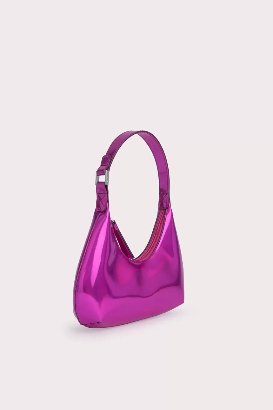 New Baby Amber Fuchsia Iridescent Lac Women Mini Bags