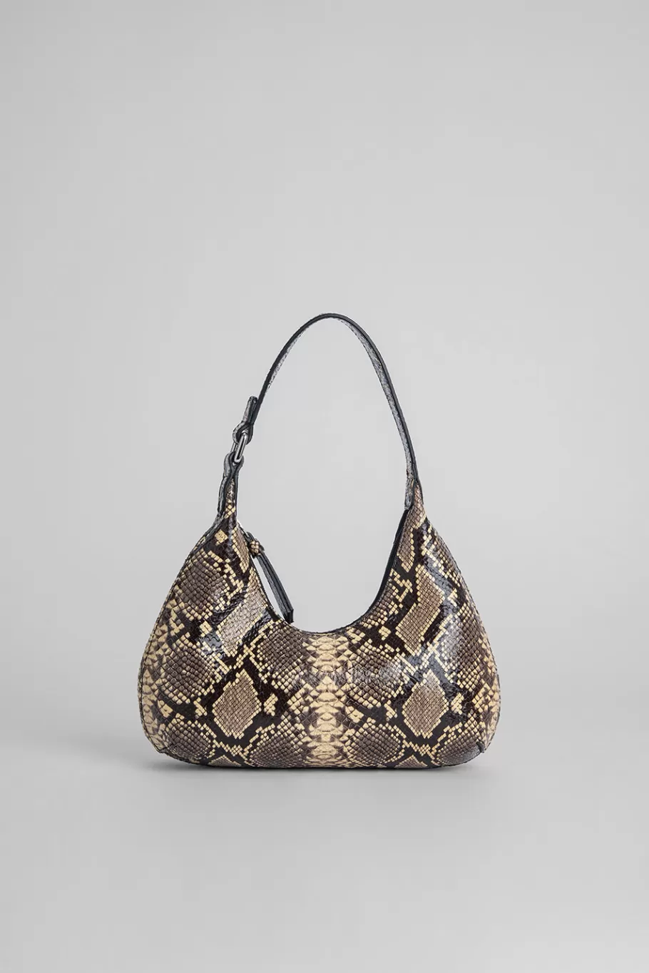 Discount Baby Amber Mocha Snake Print Leather Women Bags