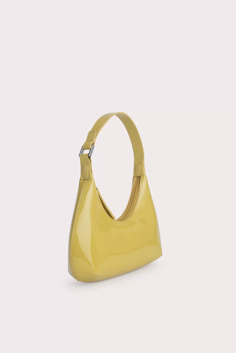 Fashion Baby Amber Pear Patent Leather Women Mini Bags