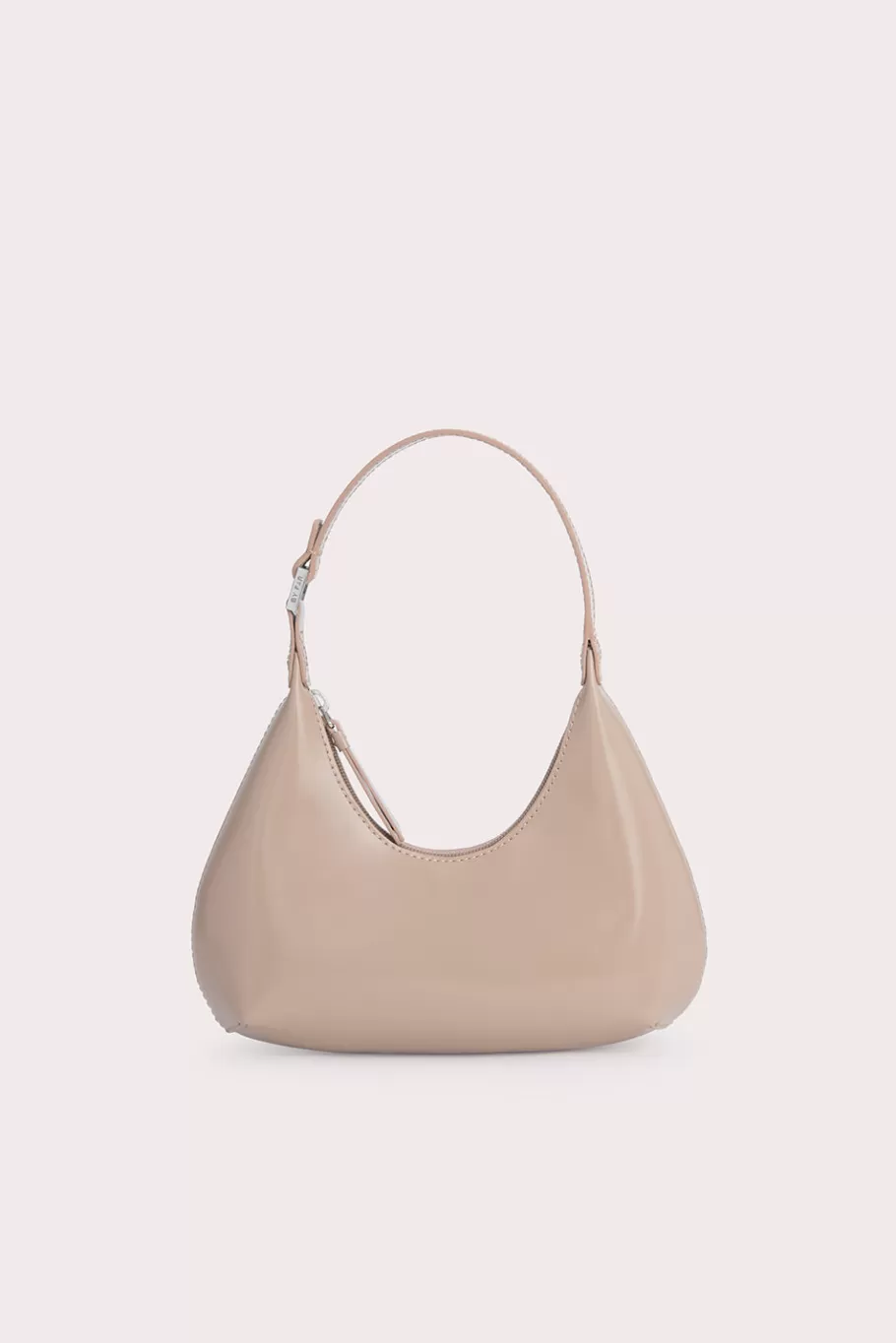 Outlet Baby Amber Taupe Semi Patent Leather Women Mini Bags