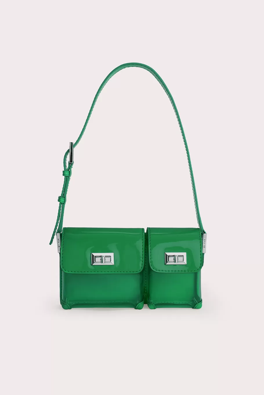 Best Baby Billy Clover Green Pvc Women Bags