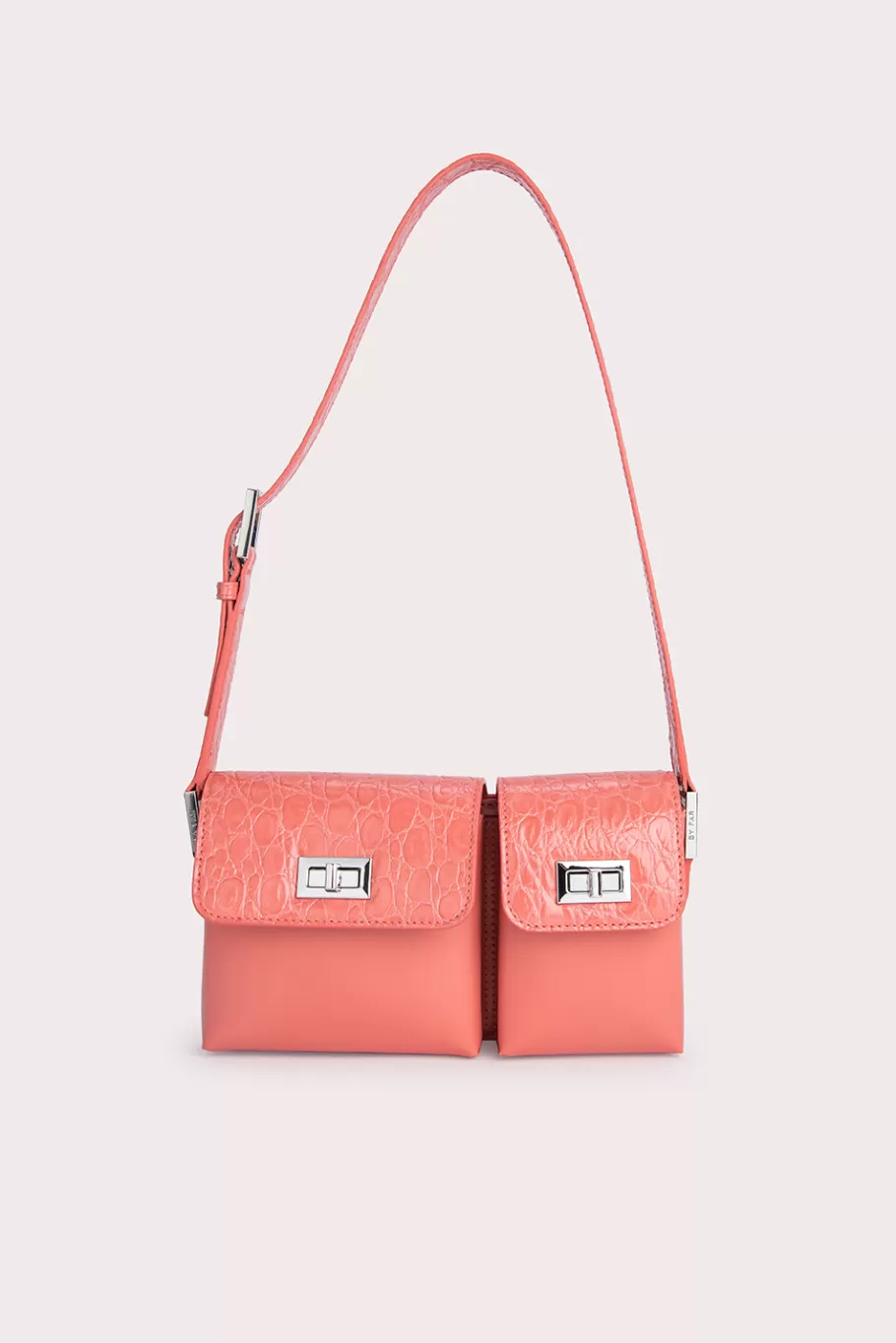 Outlet Baby Billy Salmon Croco And Semi Patent Leather Women Bags