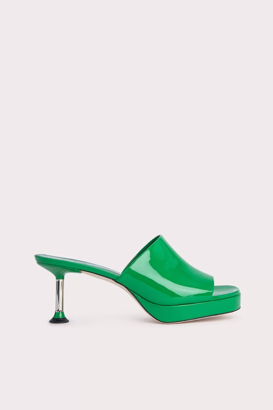 Store Cala Green Patent Leather Women Shoes