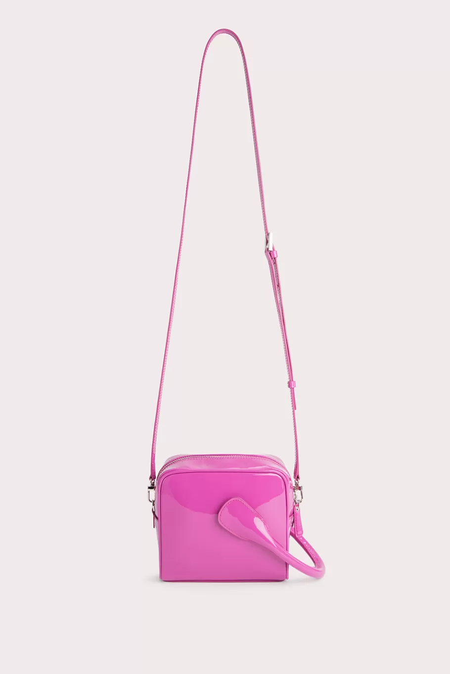 Shop Cam Fuchsia Patent Leather Women Mini Bags