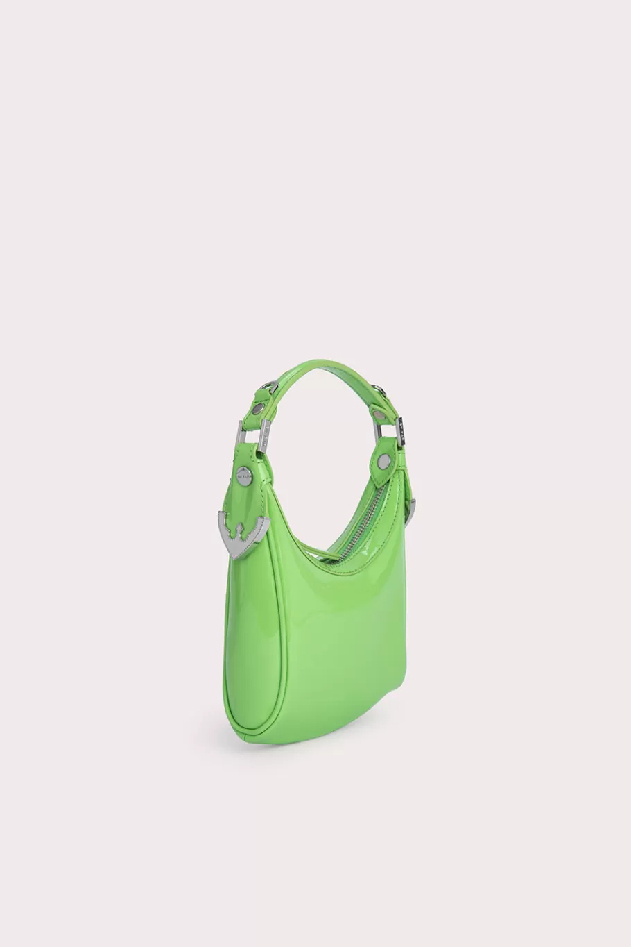 Cheap Cosmo Fresh Green Patent Leather Women Bags