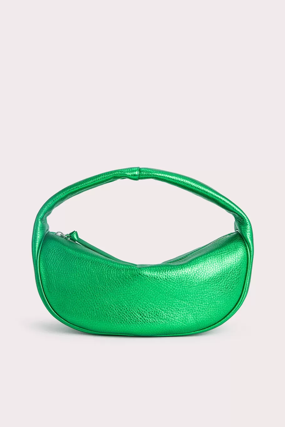 Best Sale Cush Green Metallic Grain Leather Women Bags