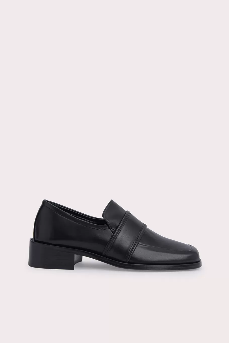 Outlet Cyril Black Nappa Leather Women Flats