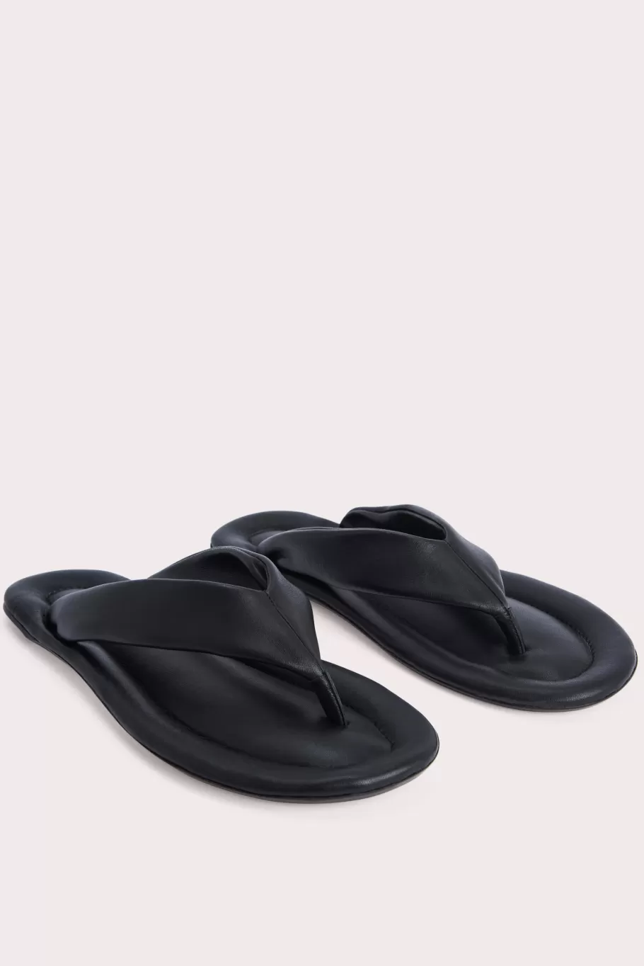 Sale Dasha Black Nappa Leather Women Flats