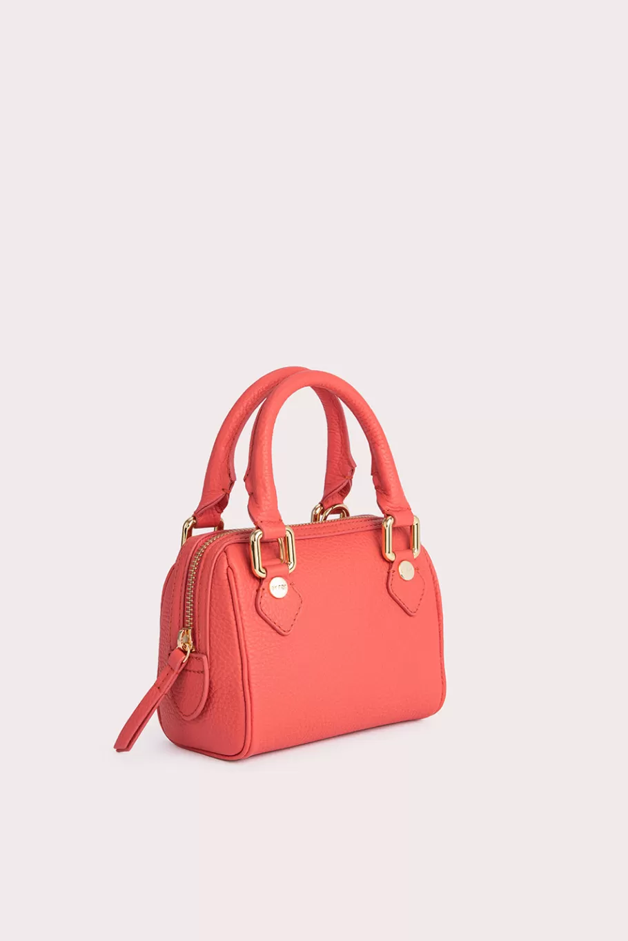 Best Sale Dora Coral Flat Grain Leather Women Bags