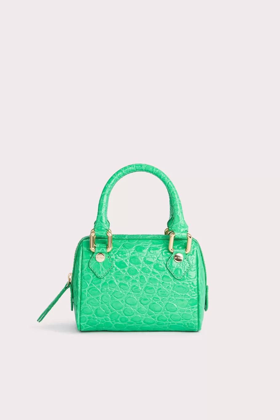 Store Dora Super Green Circular Croco Embossed Leather Women Bags