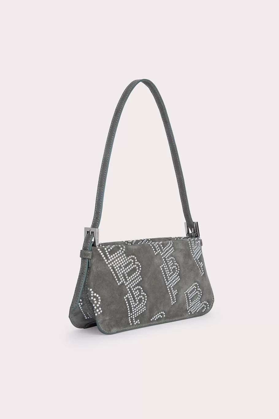 Flash Sale Dulce Cement Suede And Crystals Women Bags