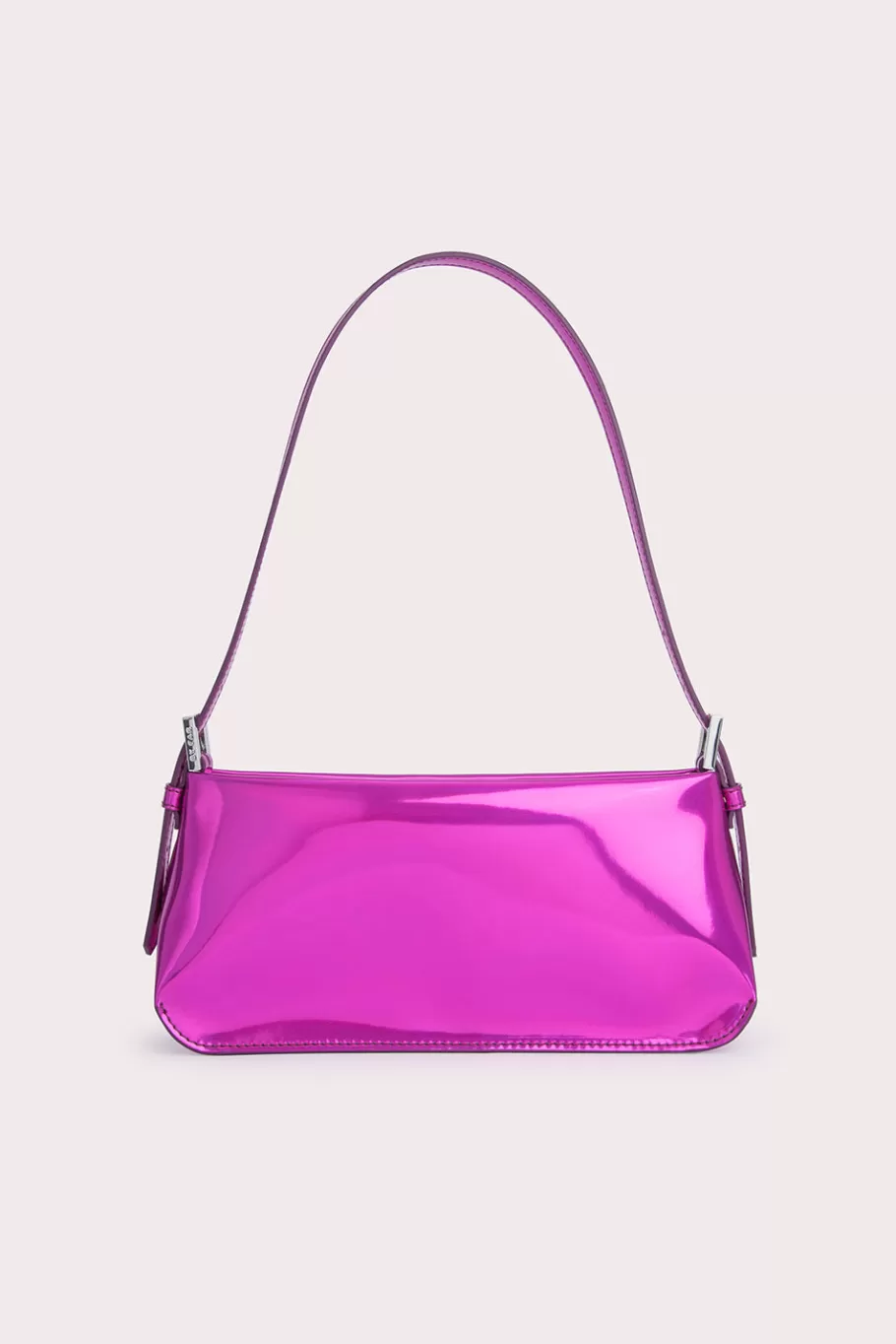 Shop Dulce Fuchsia Iridescent Lac Women Shoulder Bags