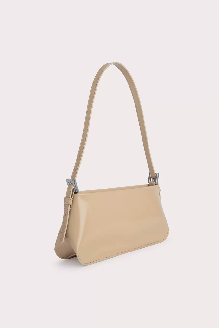 Outlet Dulce Kraft Semi Patent Leather Women Shoulder Bags