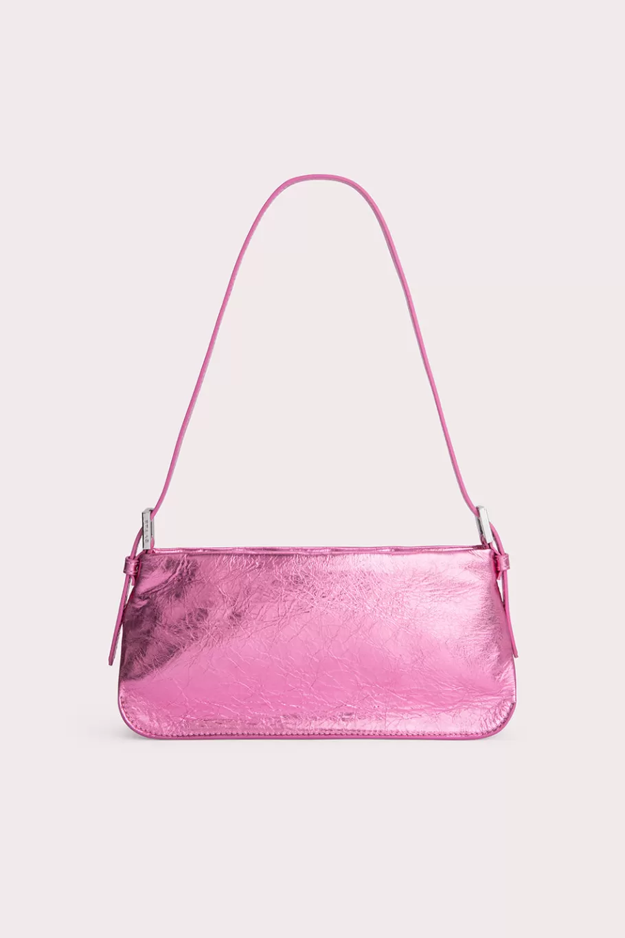 Outlet Dulce Lipstick Metallic Leather Women Bags