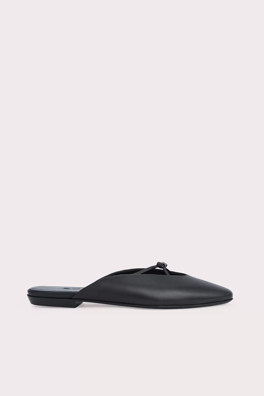 Best Sale Finn Black Nappa Leather Women Flats