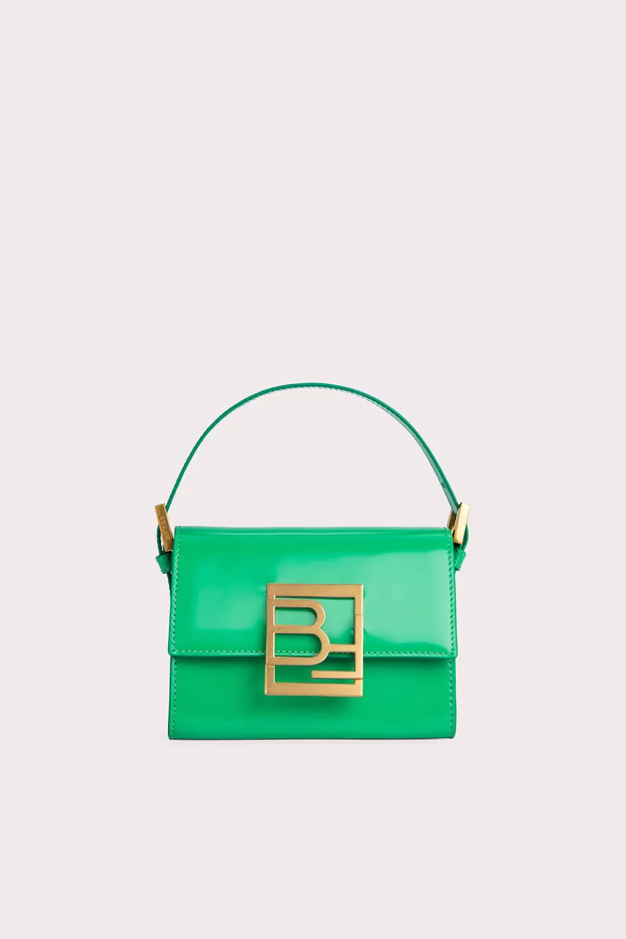 Discount Fran Super Green Semi Patent Leather Women Bags