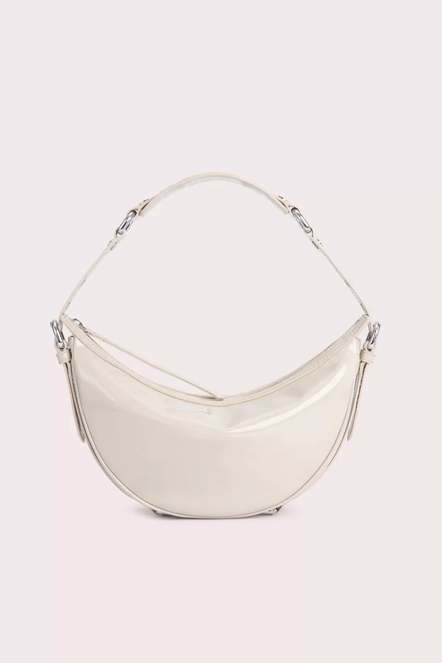 Online Gib Oatmilk Patent Leather Women Bags