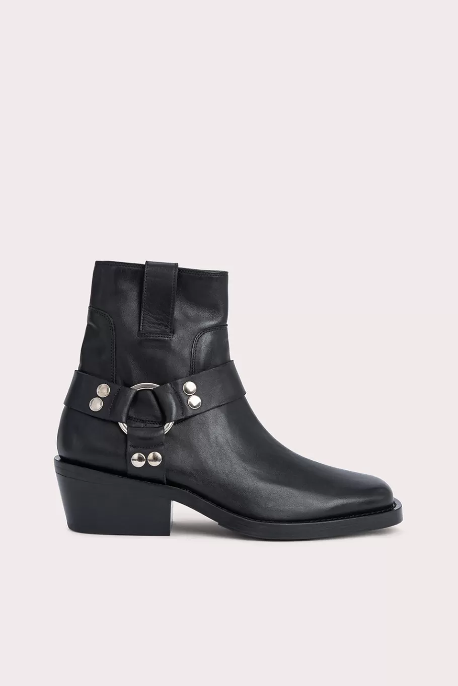 Outlet Harris Black Nappa Leather Women Shoes