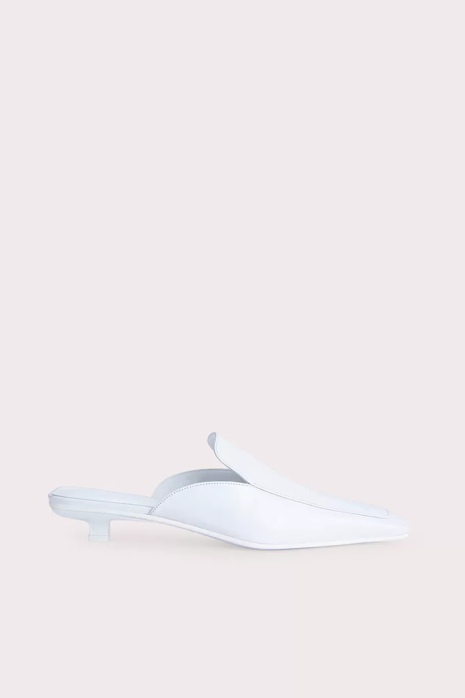 Online Ingrid White Gloss Leather Women Shoes