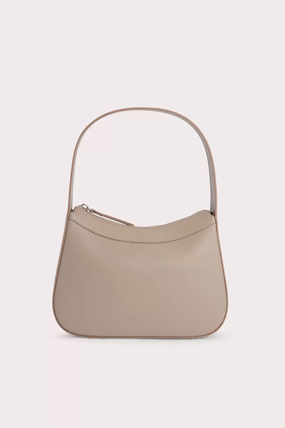 Clearance Kiki Taupe Box Calf Leather Women Shoulder Bags