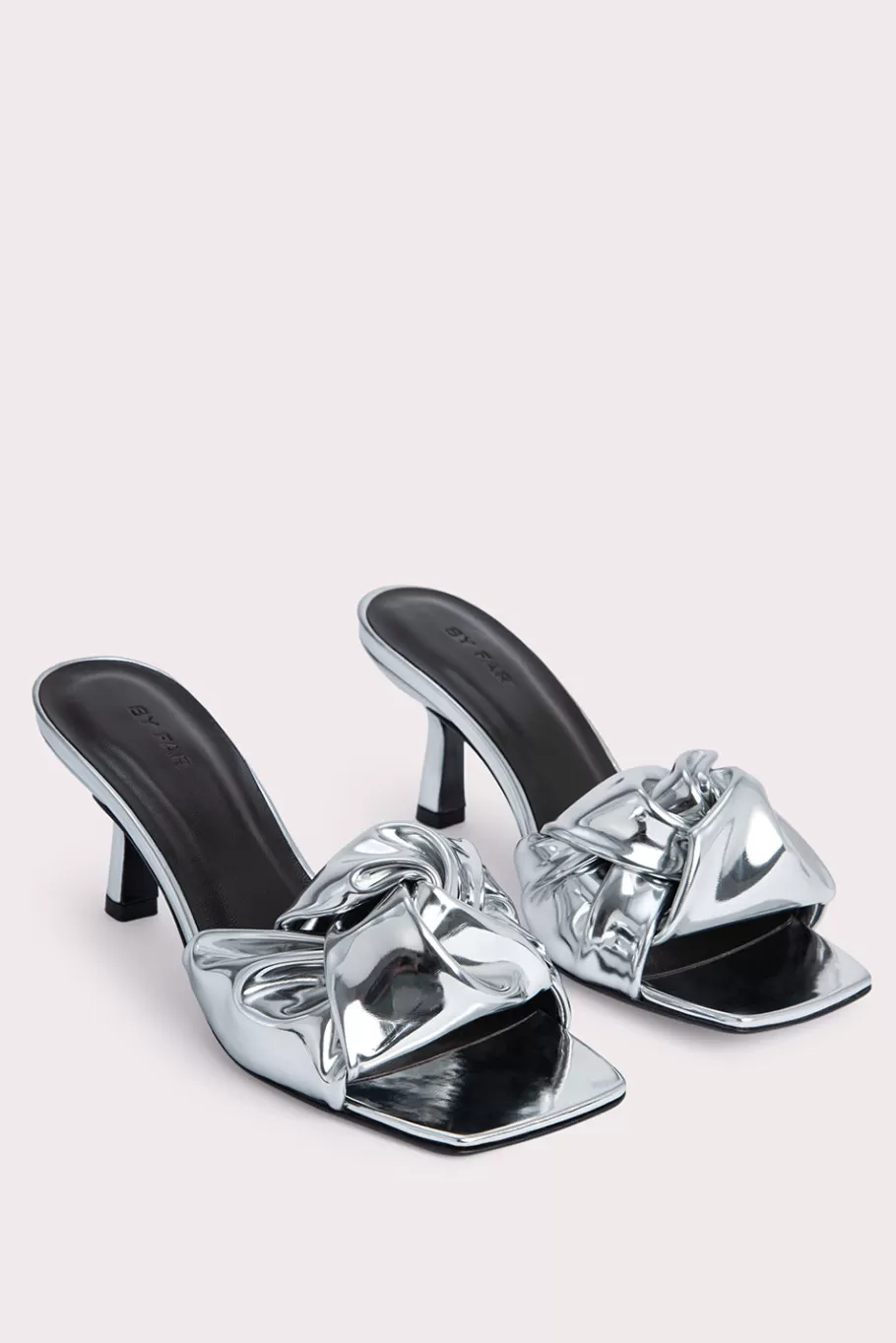 New Lana Silver Lac Women Mid Heels