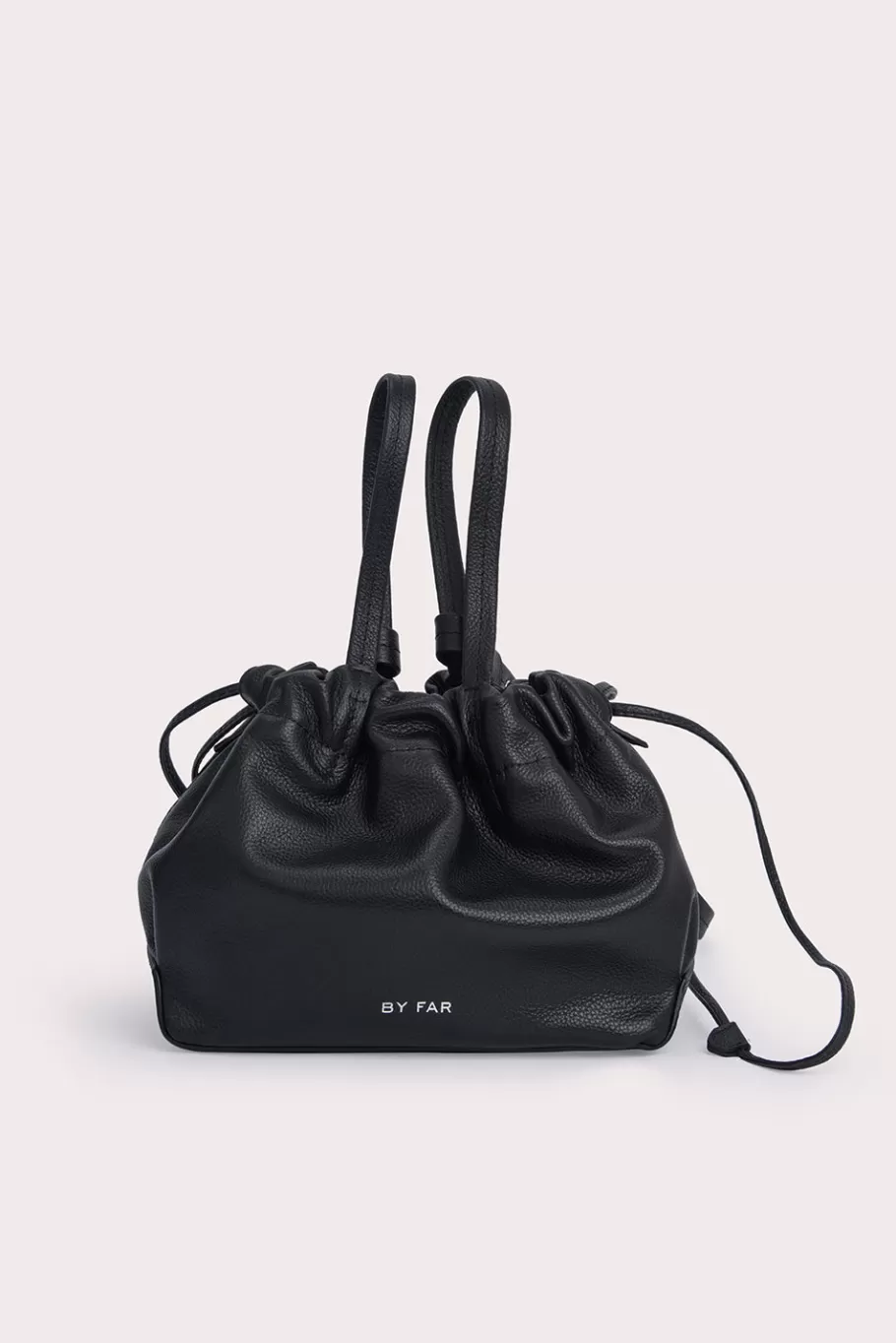 Outlet Malmo Black Small Grain Calf Leather Women Shoulder Bags