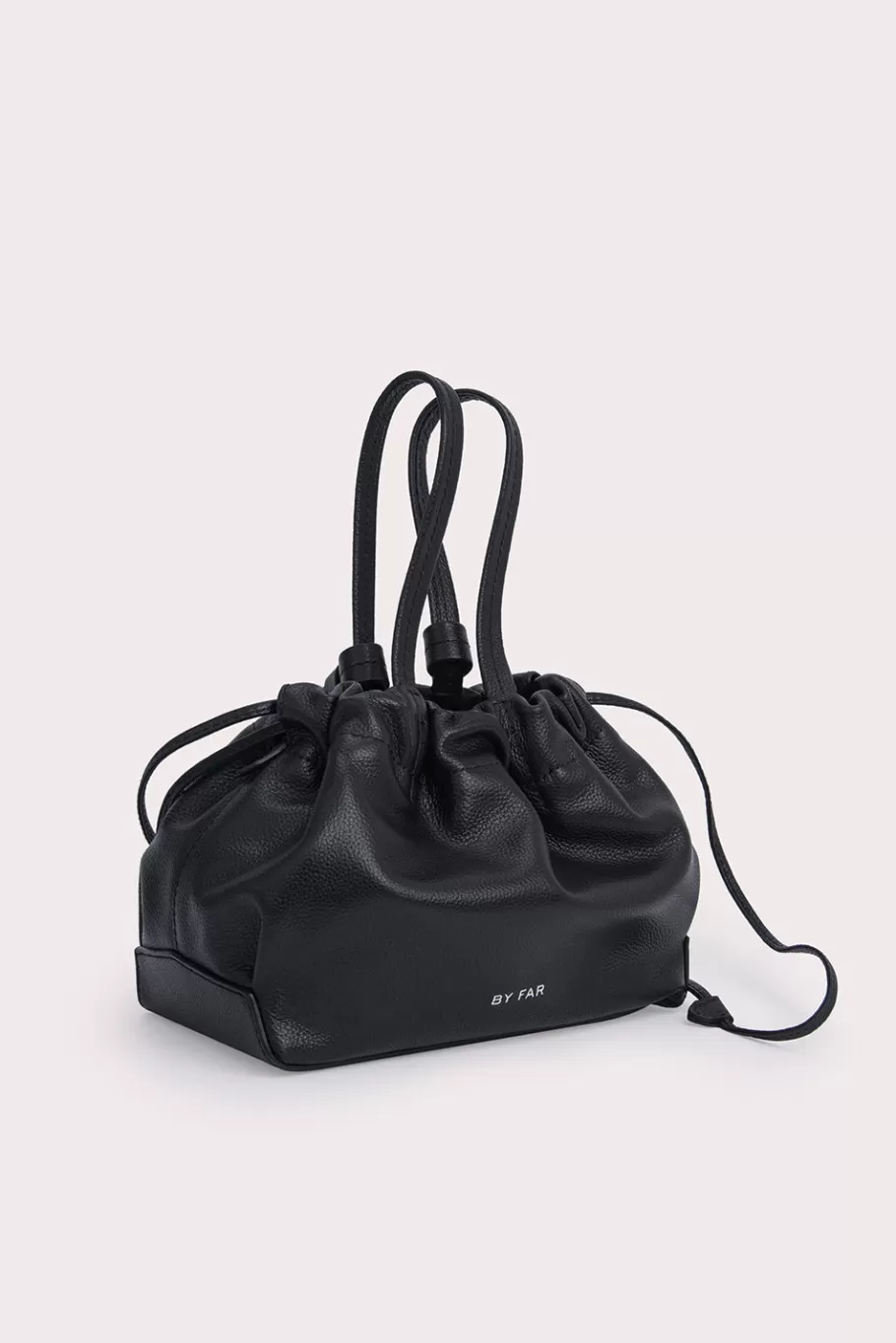 Outlet Malmo Black Small Grain Calf Leather Women Shoulder Bags