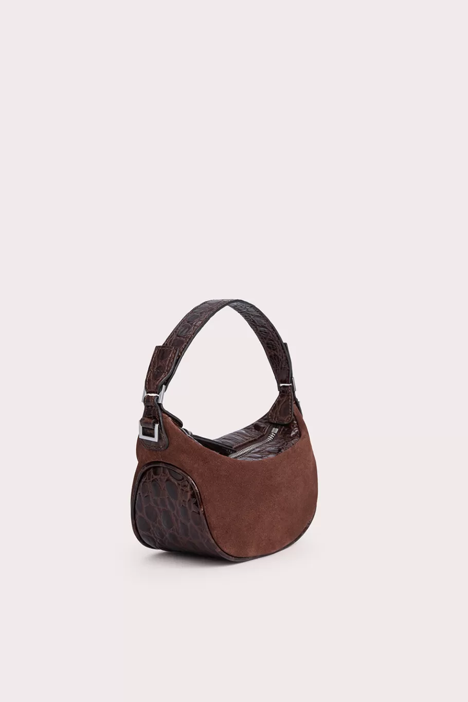 Cheap Mini Ami Sequoia Croco And Suede Leather Women Bags