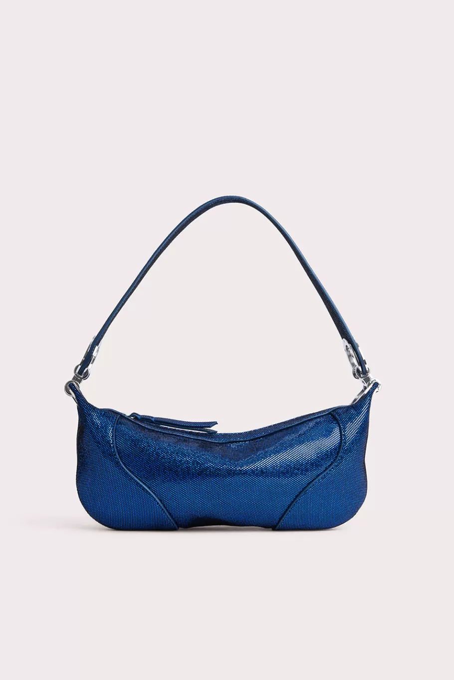 Outlet Mini Amira Blue Disco Dot Leather Women Bags