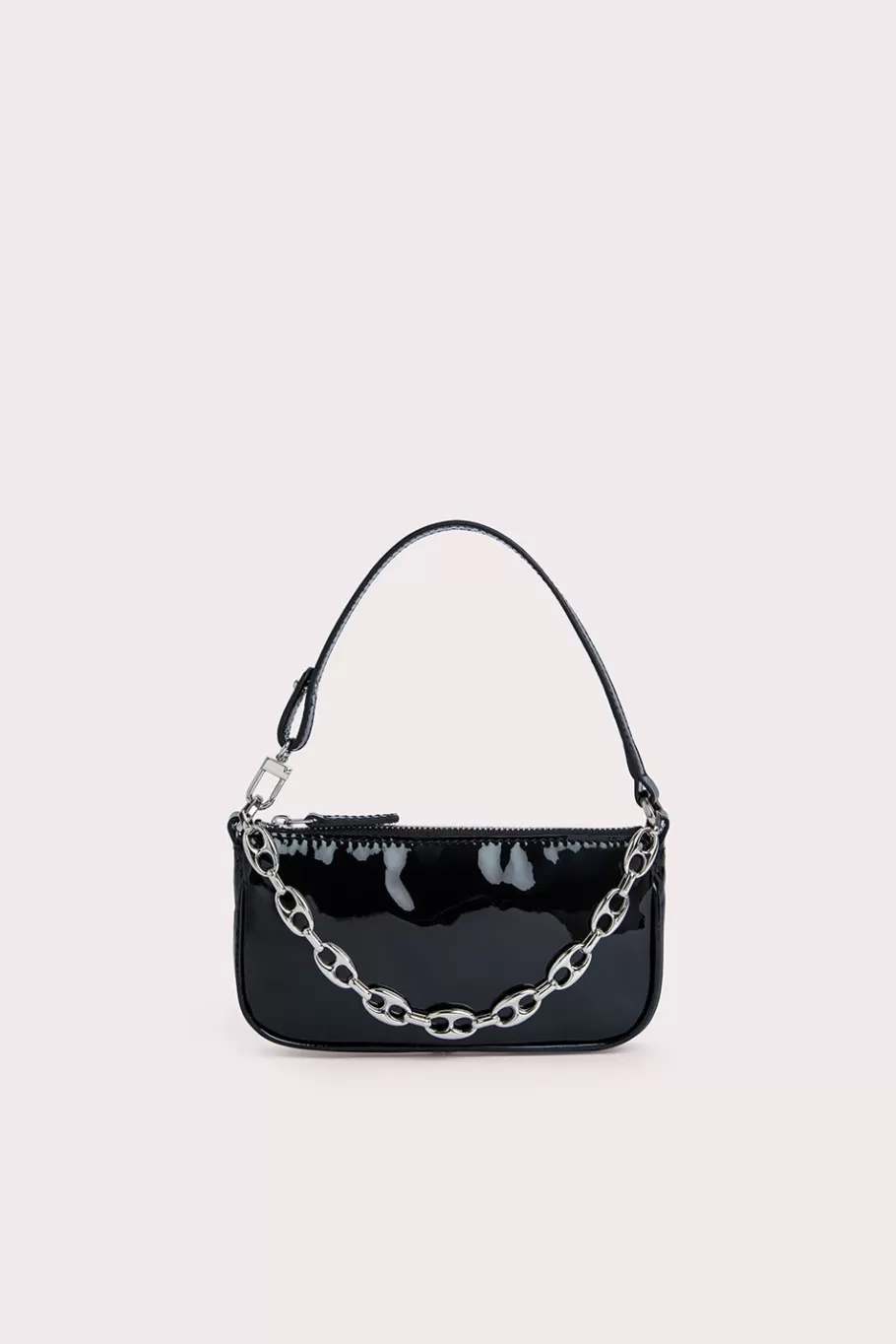 Outlet Mini Rachel Black Patent Leather Women Mini Bags