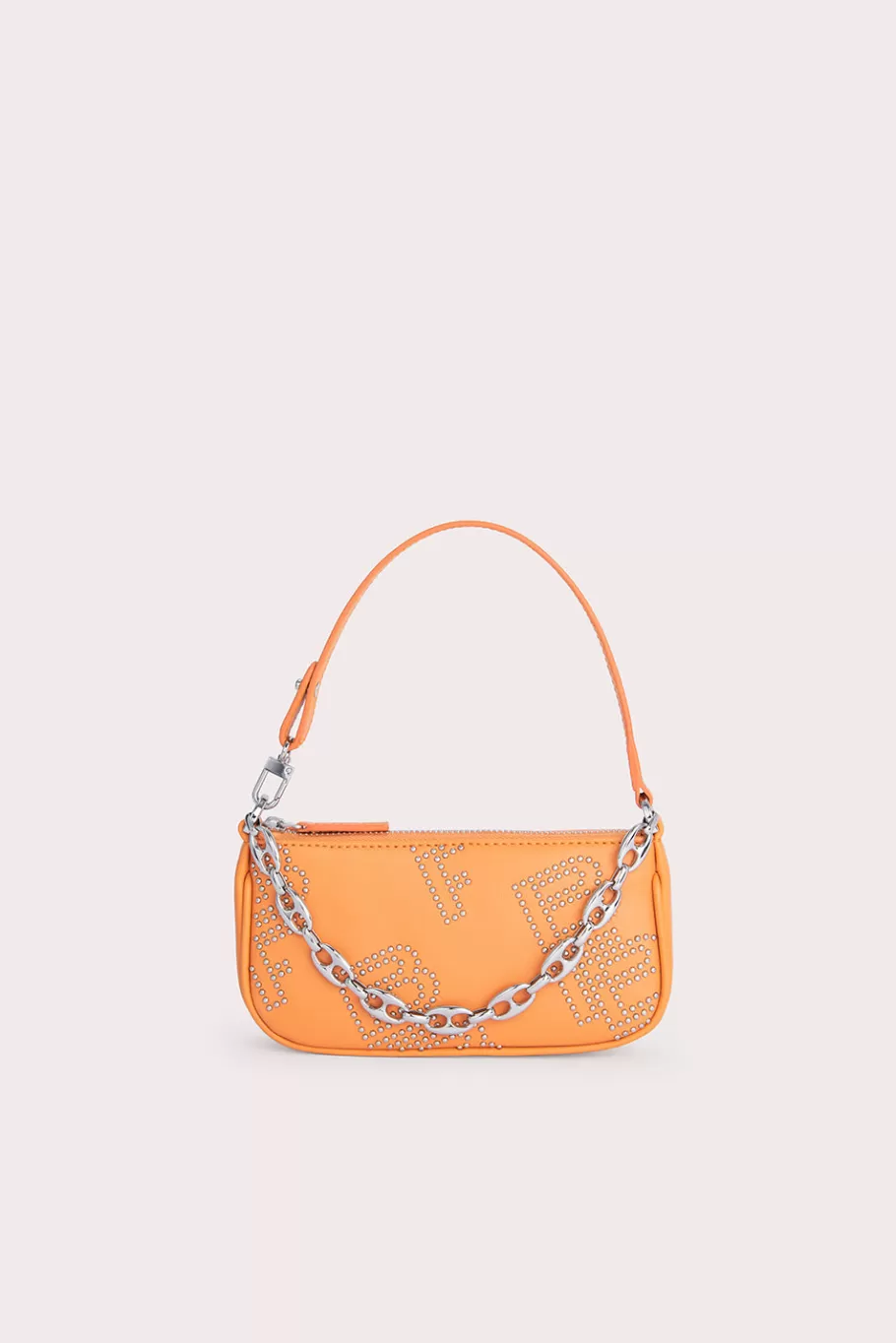 Shop Mini Rachel Tangerine Stud Leather Women Bags