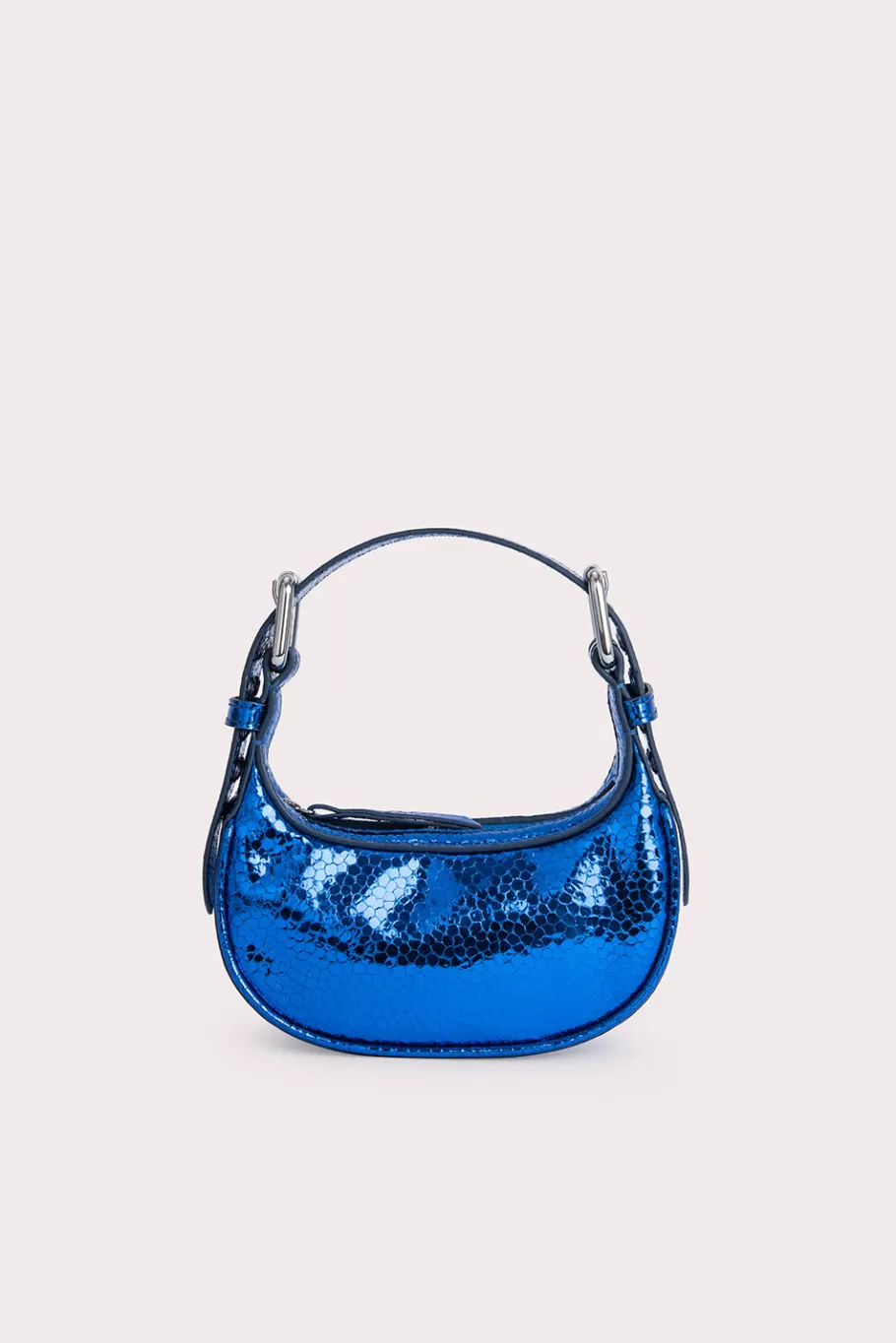 New Mini Soho Blue Flagstone Leather Women Bags