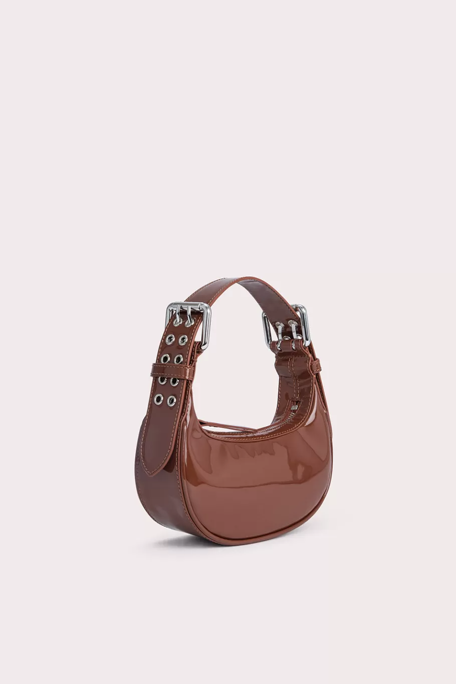 Clearance Mini Soho Chocolate Patent Leather Women Bags