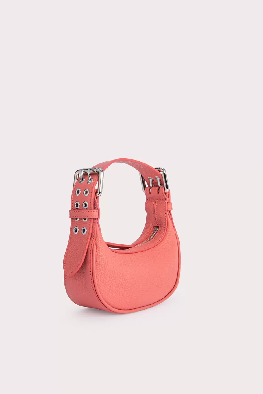 Outlet Mini Soho Salmon Flat Grain Leather Women Bags