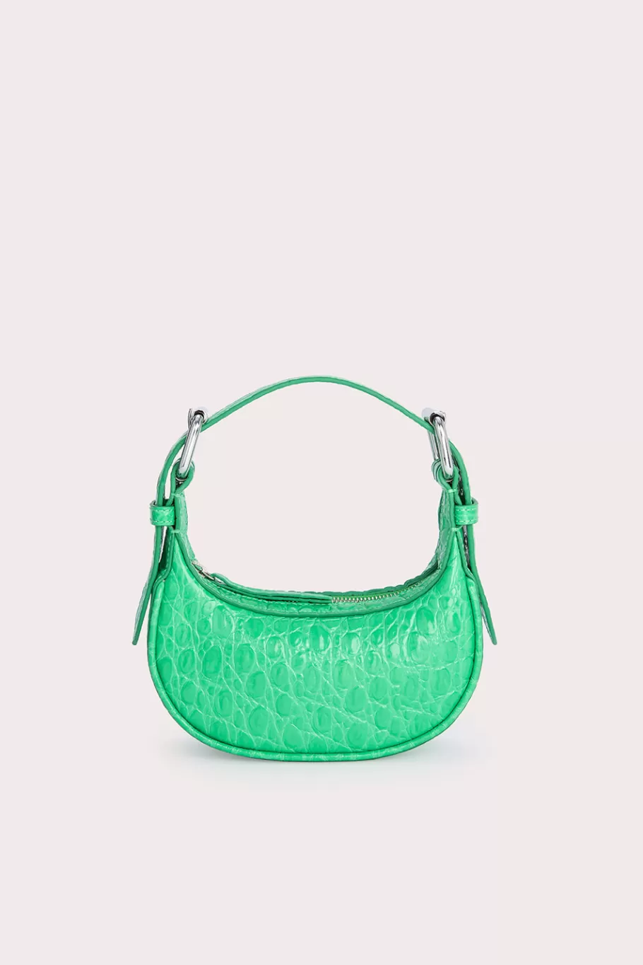 Flash Sale Mini Soho Super Green Circular Croco Embossed Leather Women Bags