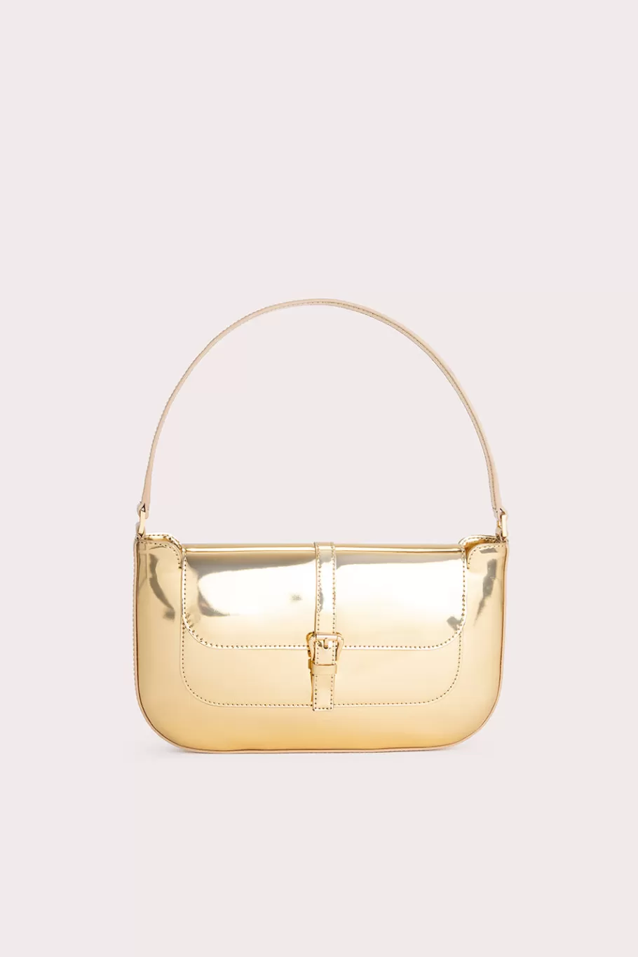 Hot Miranda Gold Lac Women Shoulder Bags