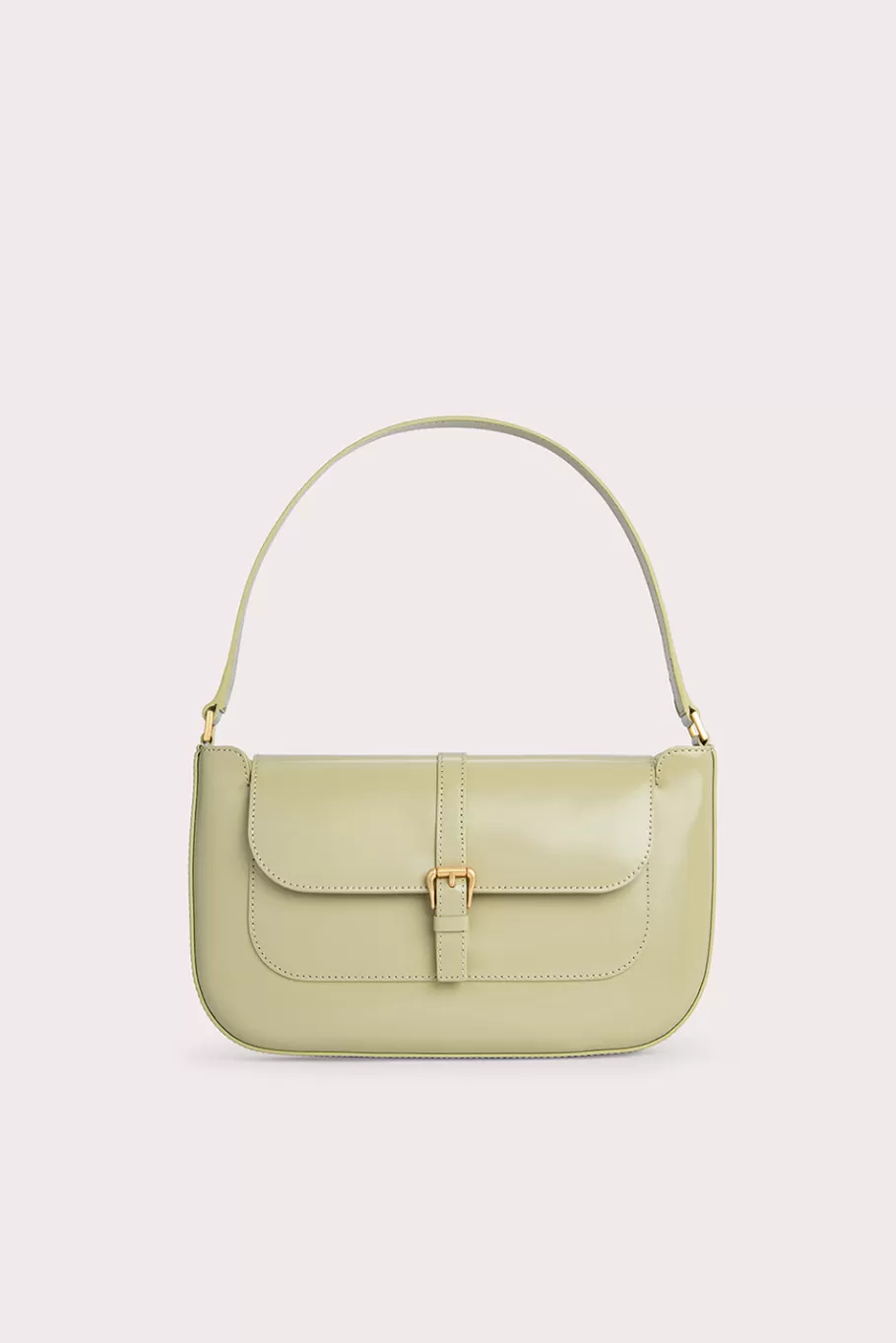 Store Miranda Olive Semi Patent Leather Women Bags