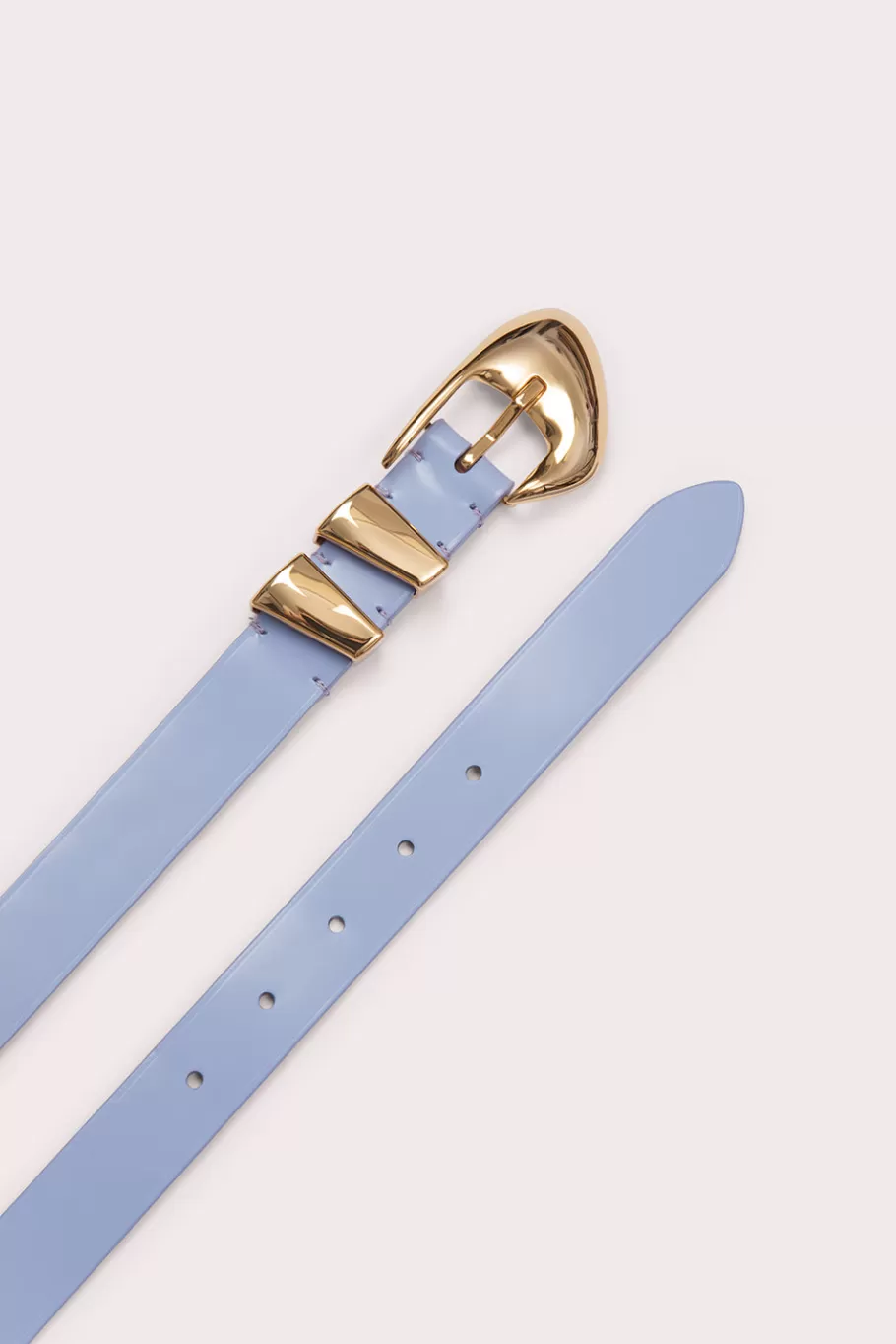 Discount Moore Bluebell Semi Patent Leather Women Belts