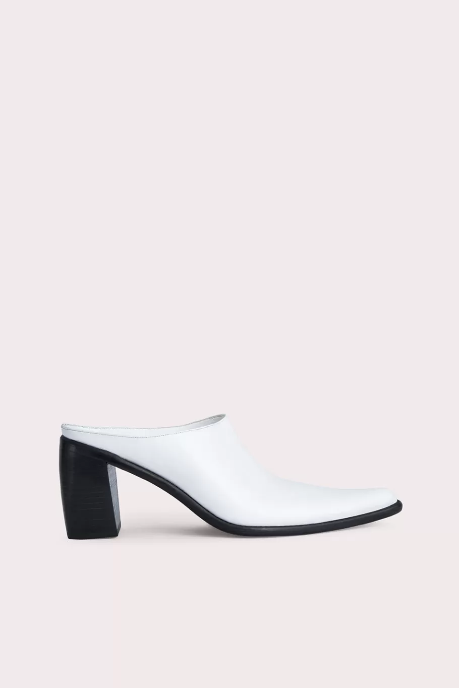 New Nef White Nappa Leather Women Shoes