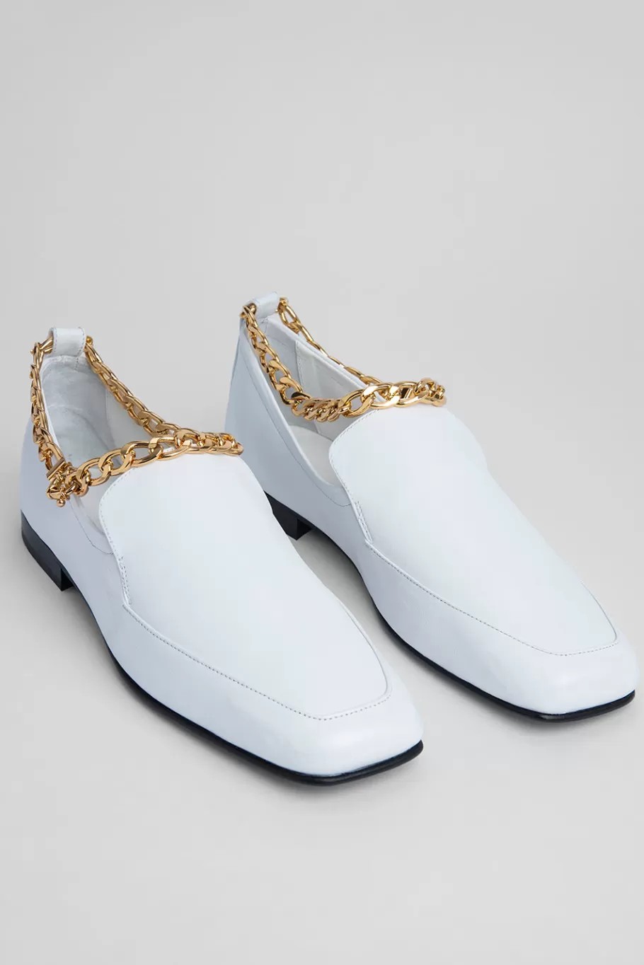 Sale Nick White Leather Women Shoes