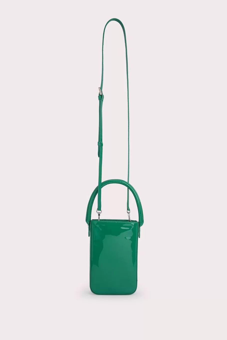 Clearance Note Clover Green Patent Leather Women Bags