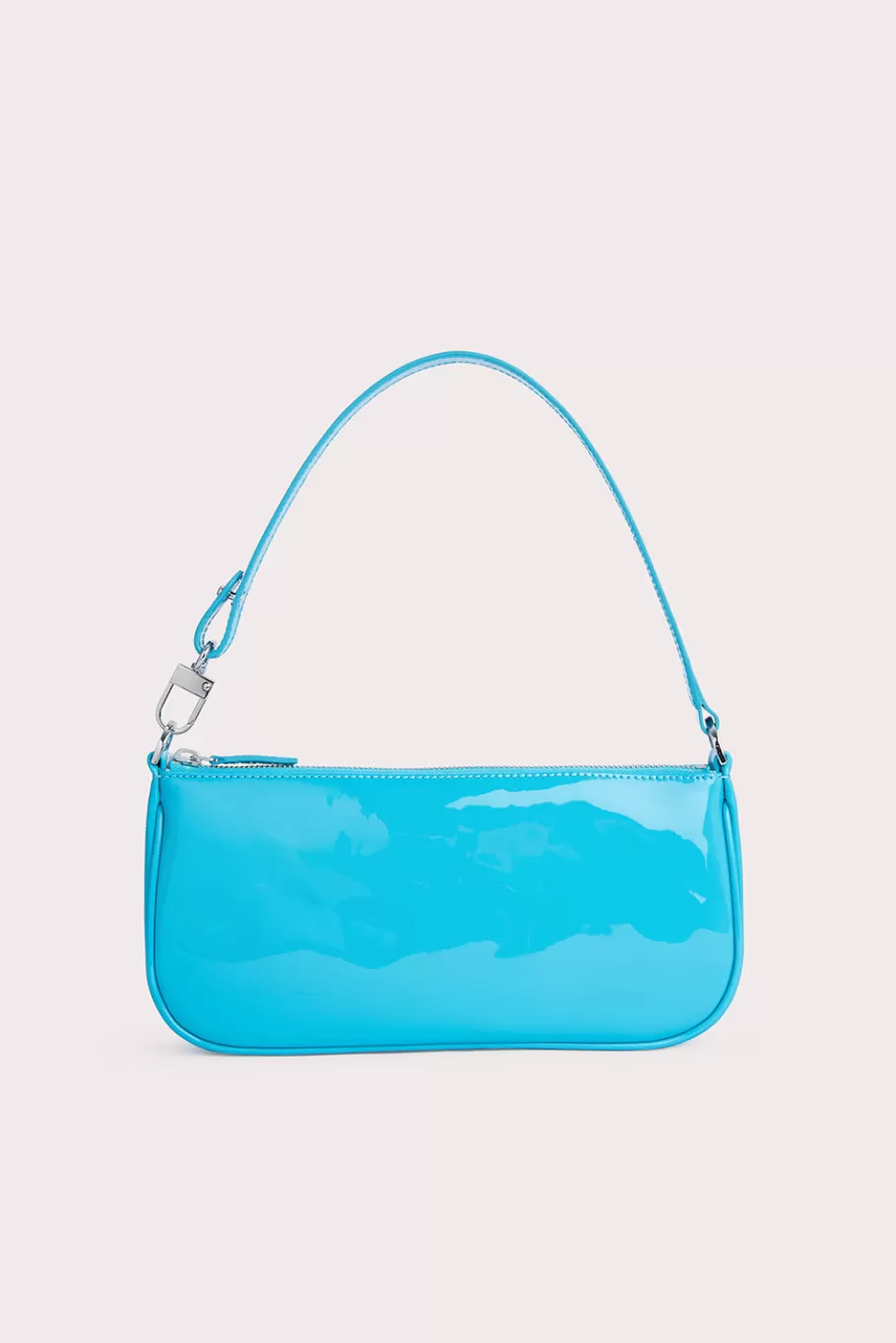 Online Rachel Aqua Patent Leather Women Bags