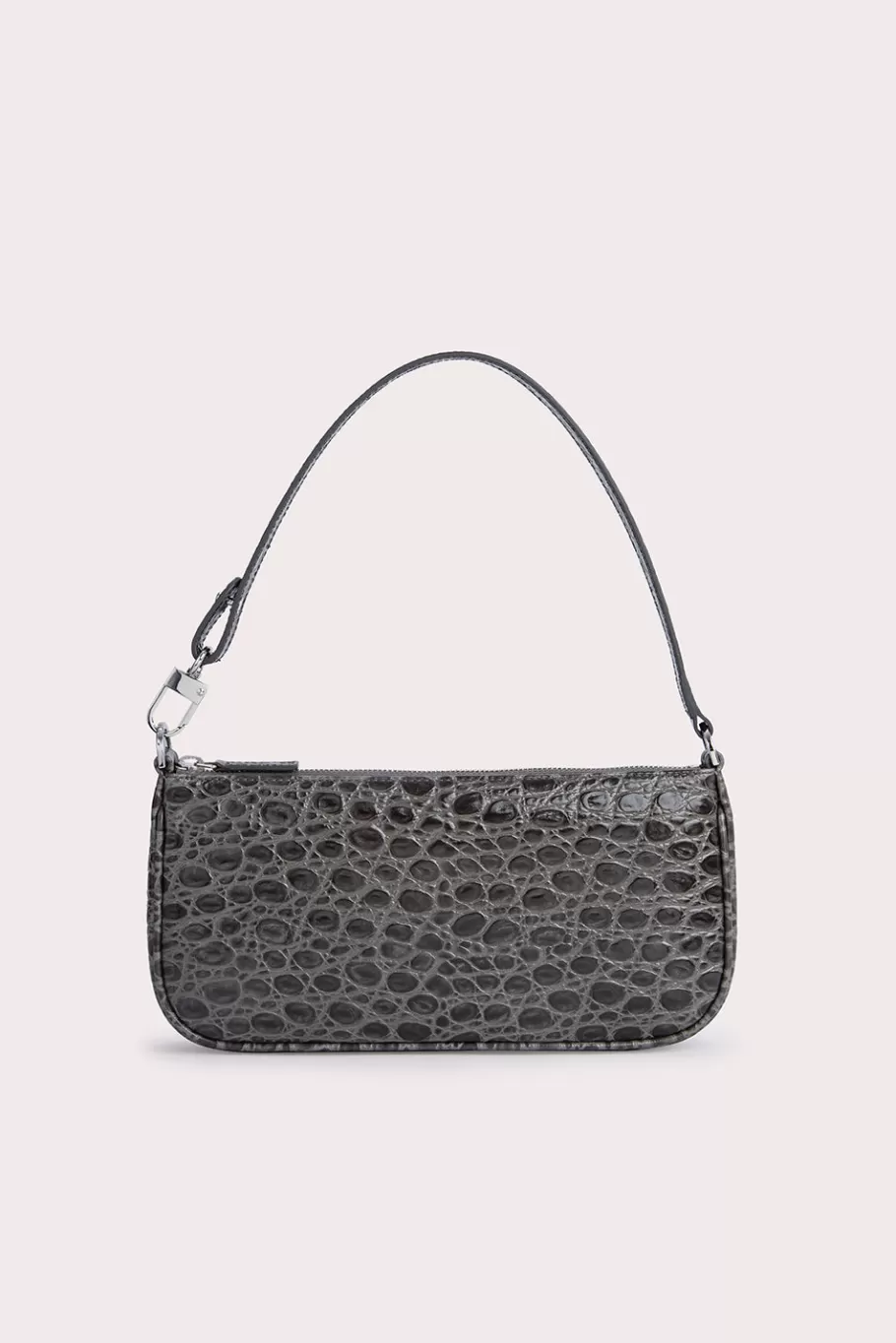 Flash Sale Rachel Cement Circular Croco Embossed Leather Women Bags