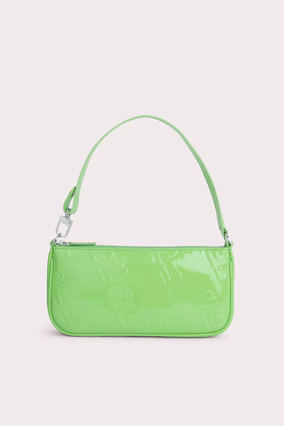 Cheap Rachel Fresh Green Embossed Patent Leather Women Bags