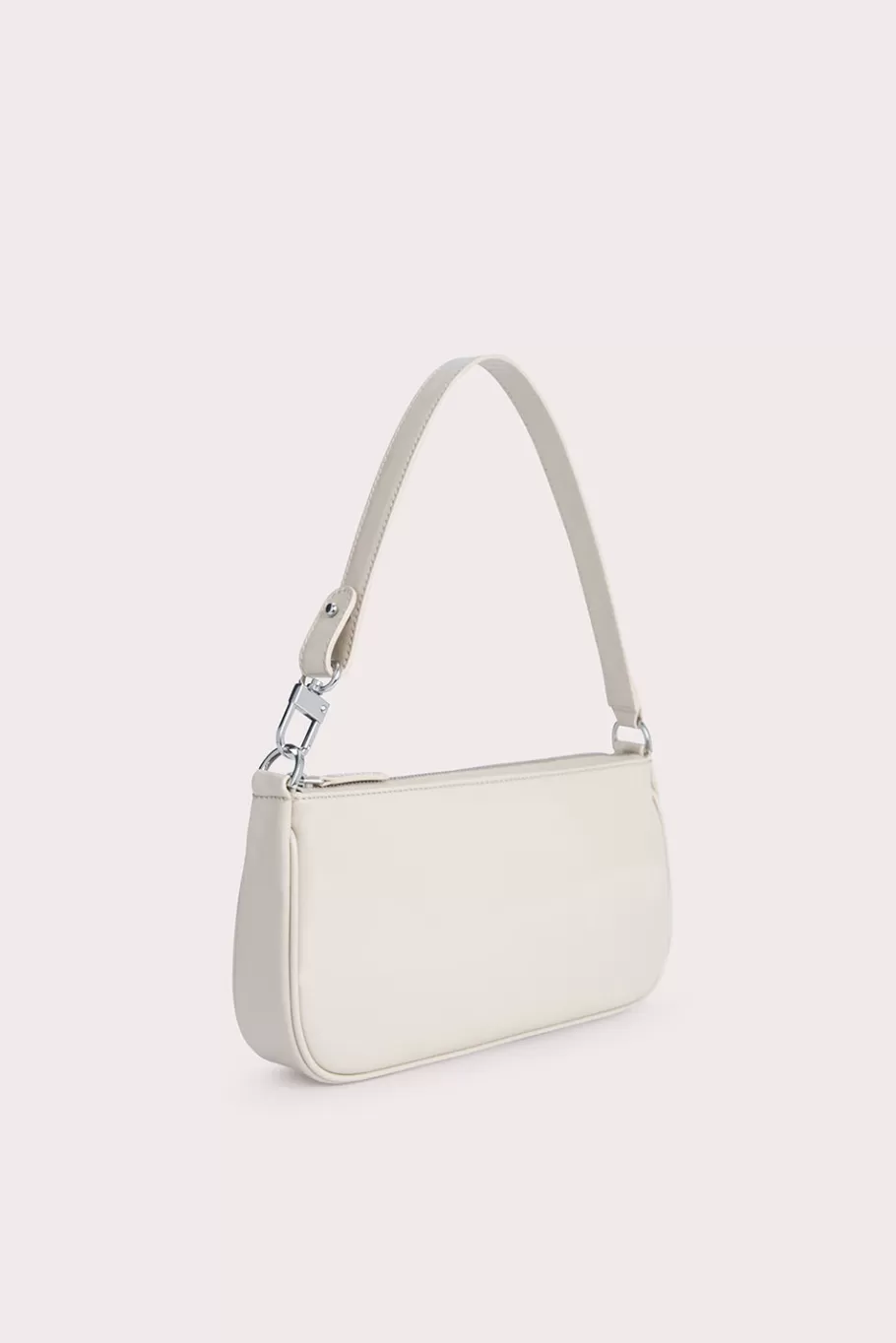 Cheap Rachel Oatmilk Patent Leather Women Bags