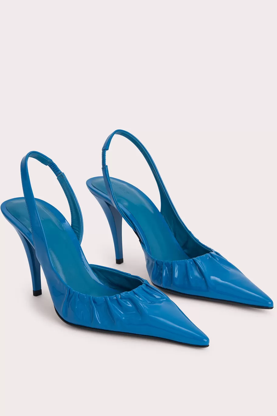 Cheap Ridge Cerulean Patent Leather Women High Heels