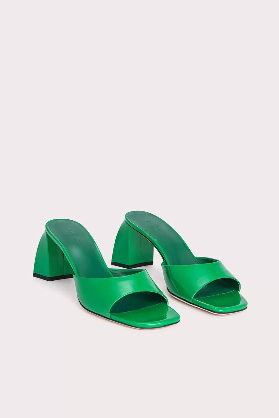 Clearance Romy Green Patent Leather Women Shoes