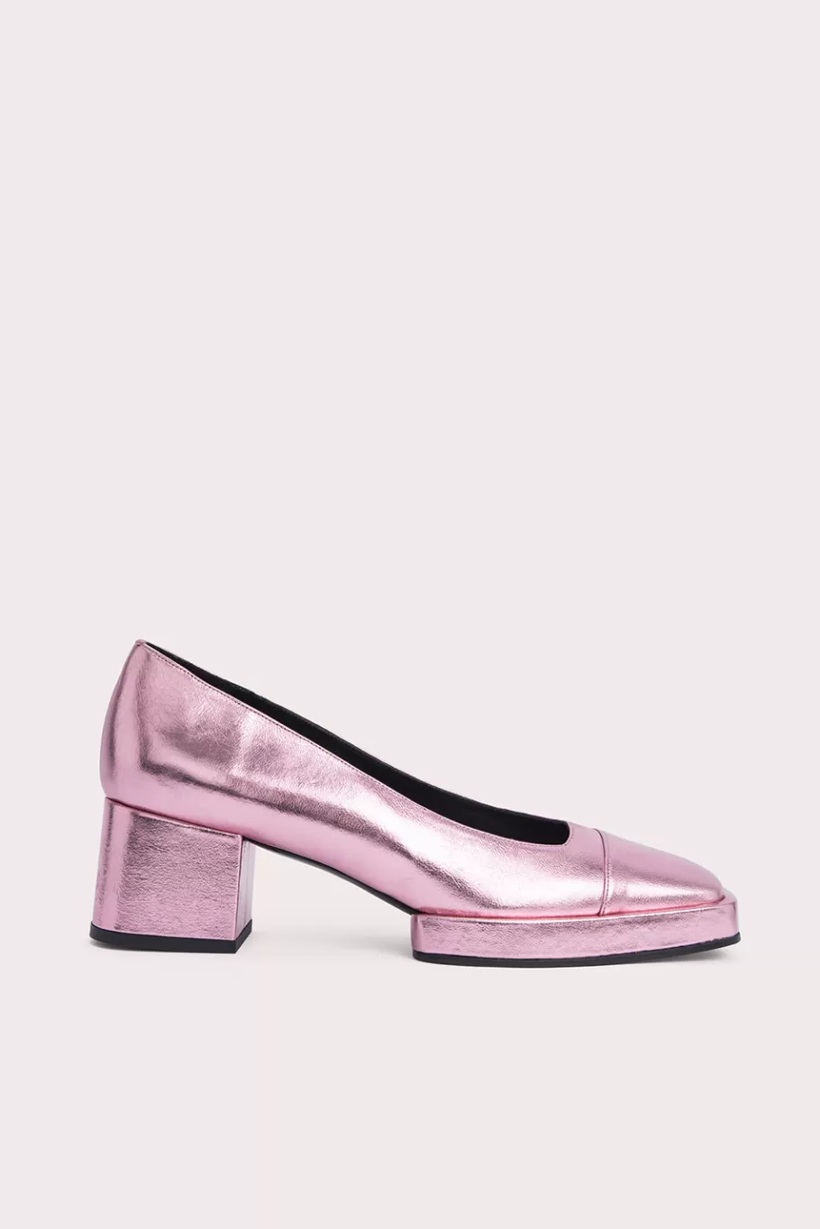 Store Sava Pink Metallic Leather Women Shoes